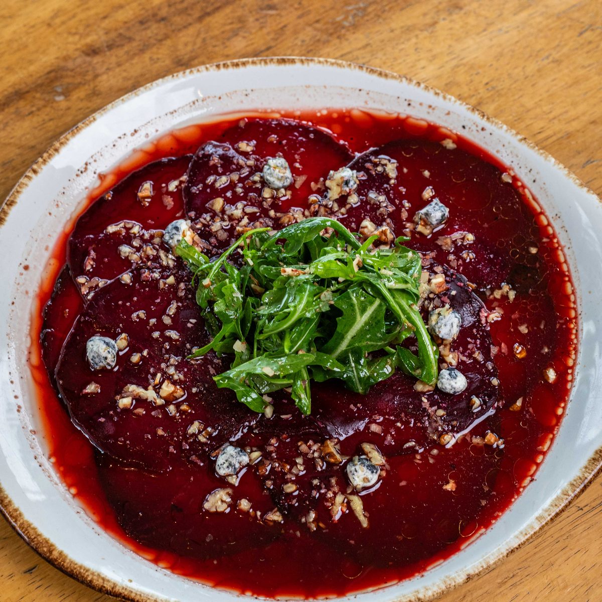 Carpaccio de Betabel