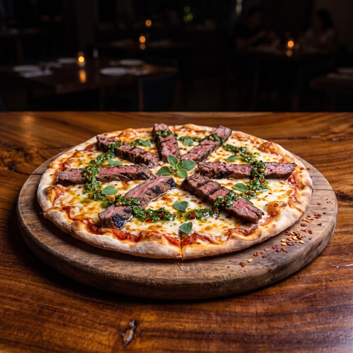 Pizza de Arrachera