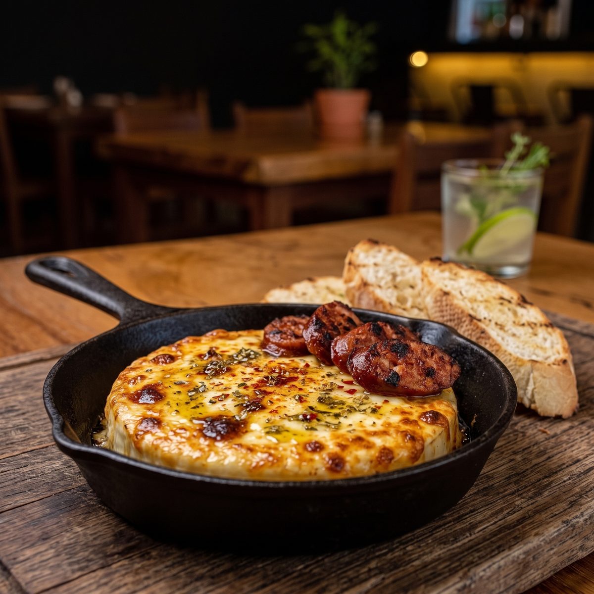 Provoleta o Queso Fundido